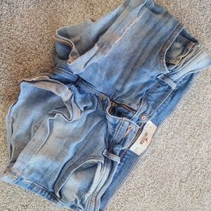 Hollister OG Blue Jean Shorts Size 5